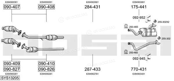 Bosal SYS13205