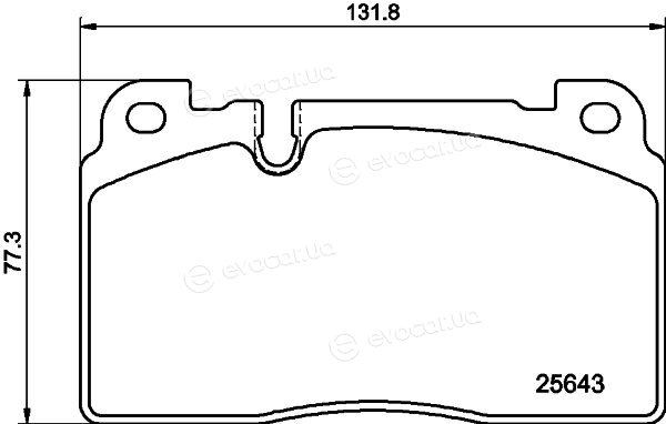 Hella Pagid 8DB 355 021-331