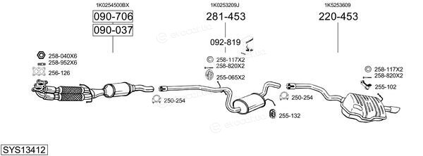 Bosal SYS13412