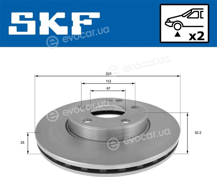 SKF VKBD 81117 V2