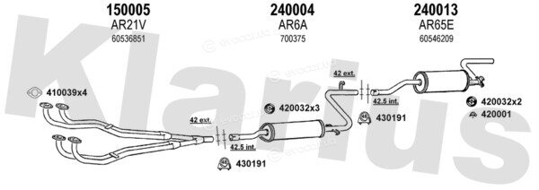 Klarius 030039E