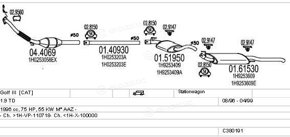 MTS C380191002994