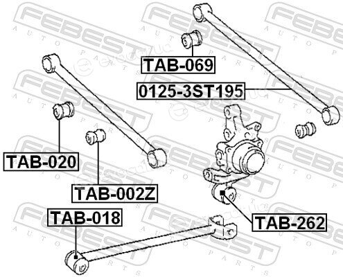 Febest TAB-002Z