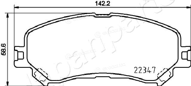 Japanparts PA-0707AF