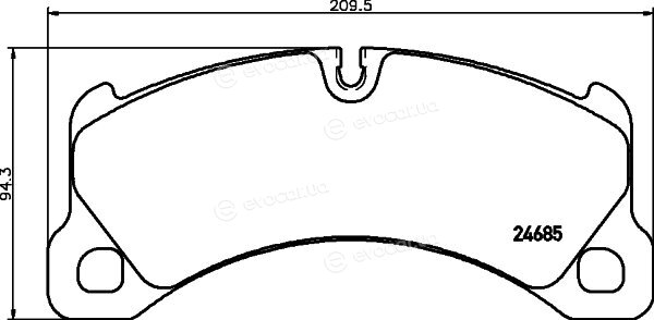 Hella Pagid 8DB 355 015-131