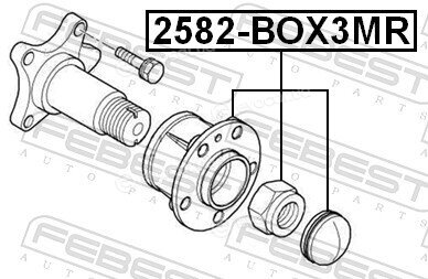 Febest 2582-BOX3MR