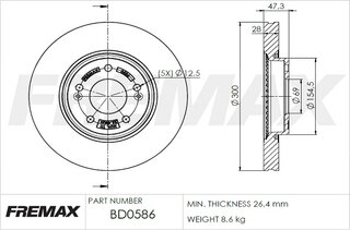 Fremax BD-0586