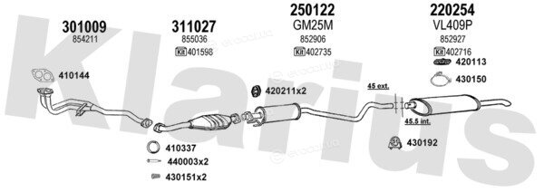 Klarius 390828E