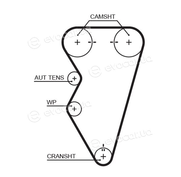 Gates K015497XS