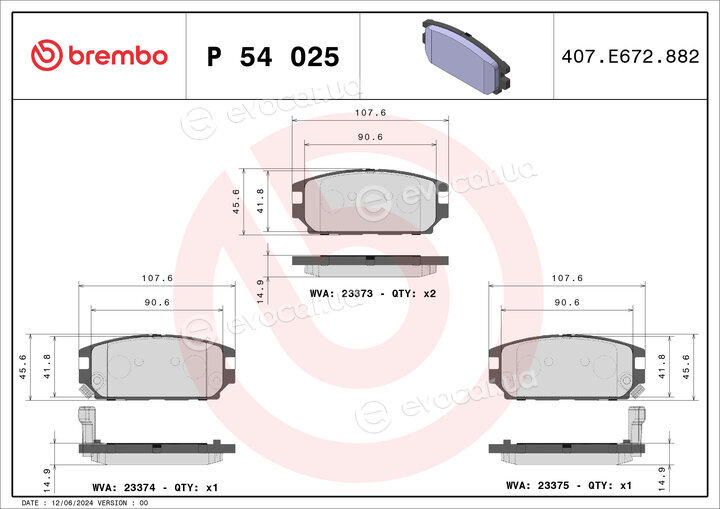 Brembo P 54 025