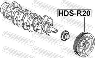 Febest HDS-R20