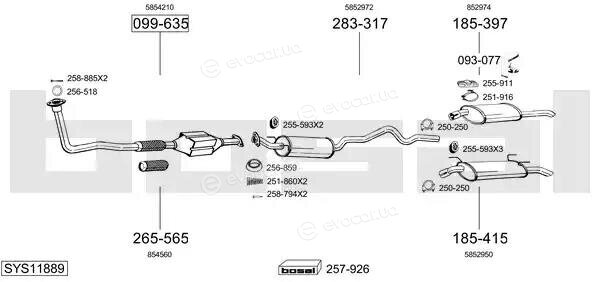 Bosal SYS11889