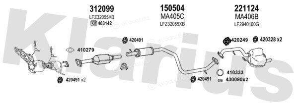 Klarius 570296E