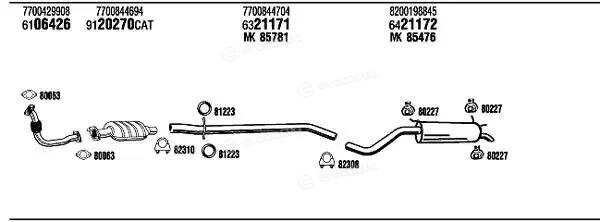 Walker / Fonos RET05254B