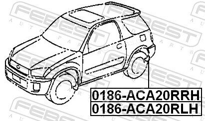 Febest 0186-ACA20RLH