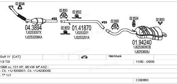 MTS C380660009334