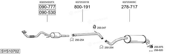 Bosal SYS10702