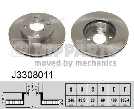 Nipparts J3308011