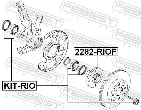 Febest KIT-RIO