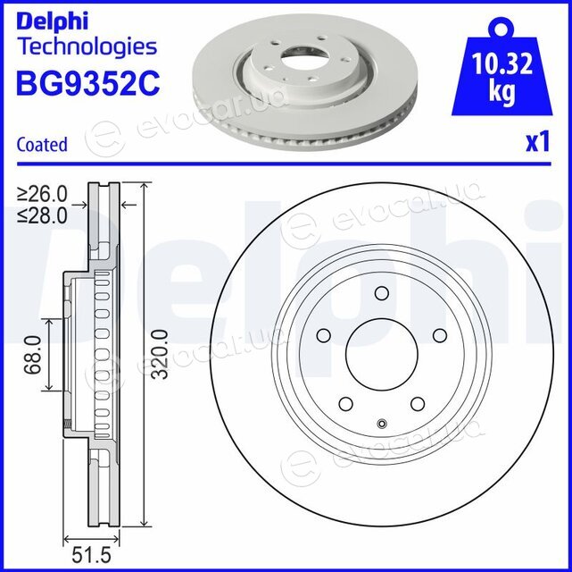 Delphi BG9352C