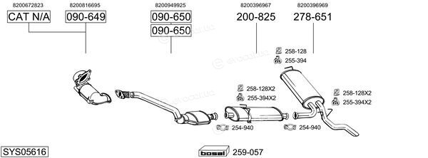 Bosal SYS05616