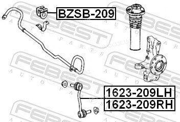 Febest 1623-209RH