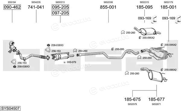 Bosal SYS04507