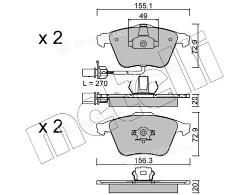 Metelli 22-0549-1