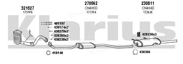 Klarius 180555E