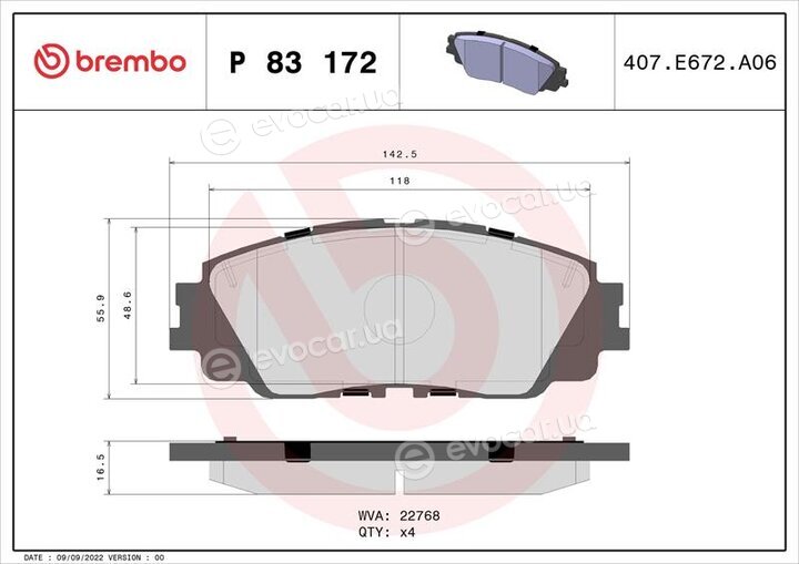 Brembo P 83 172