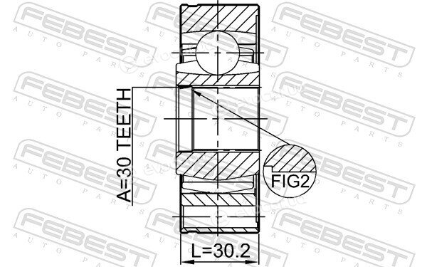 Febest 1211-IX35SHA