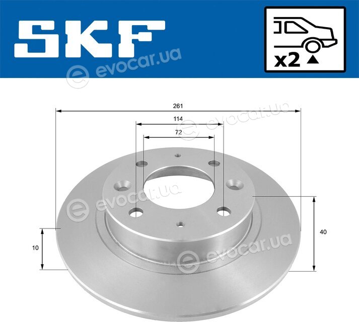 SKF VKBD 90884 S2