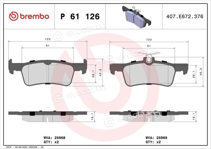 Brembo P 61 126