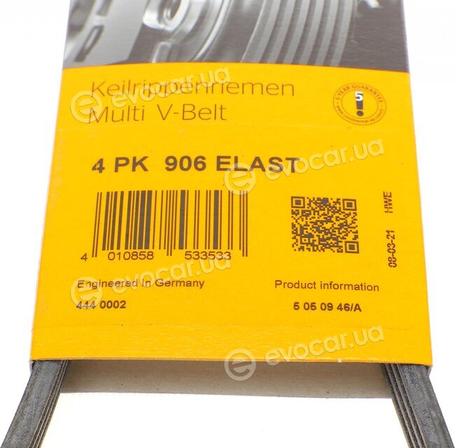 Continental 4PK906 ELAST