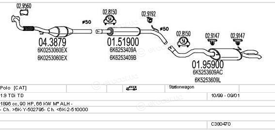 MTS C380470001658