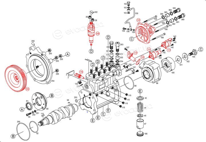 Bosch 0 445 020 042