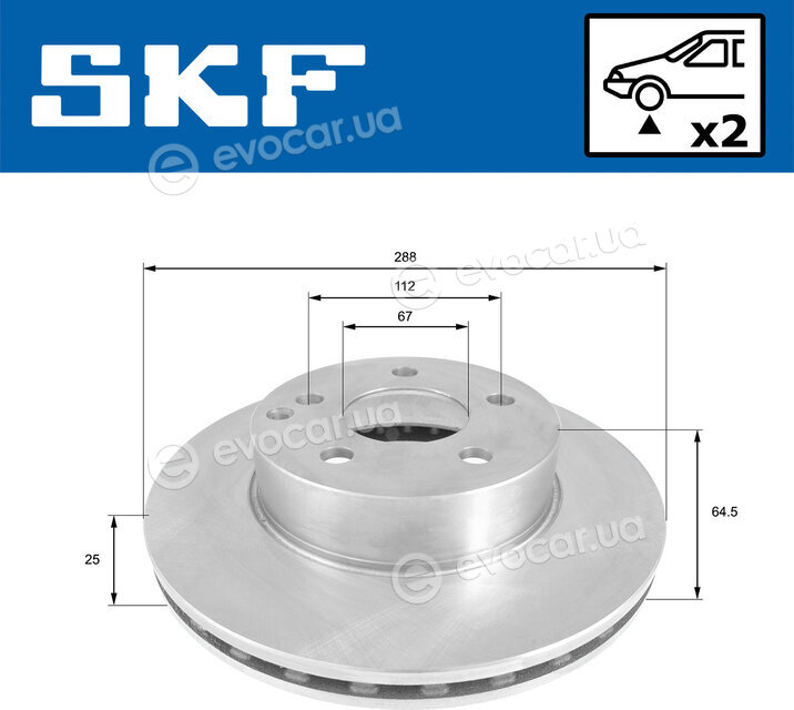 SKF VKBD 80143 V2