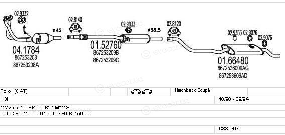 MTS C380397001583