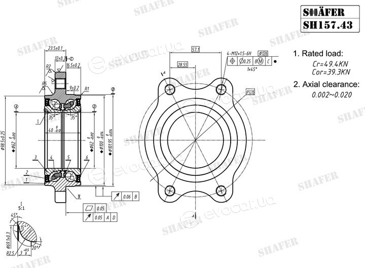 Shafer SH157.43K