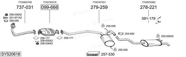 Bosal SYS20618