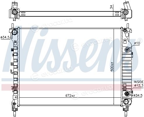 Nissens 606256