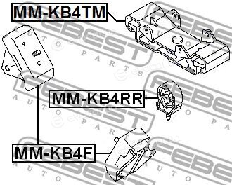 Febest MM-KB4TM