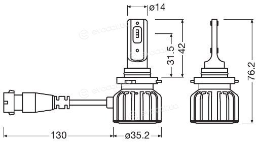 Osram 9005DWBRT-2HFB