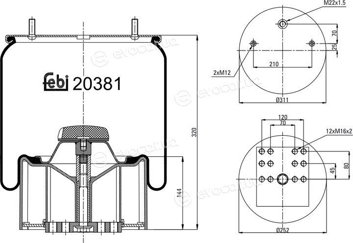 Febi 20381