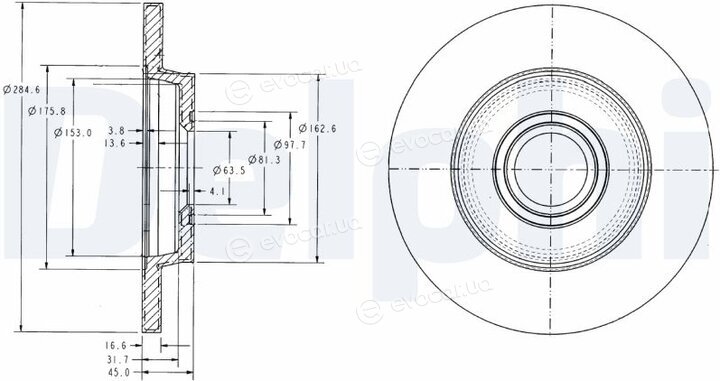 Delphi BG3416