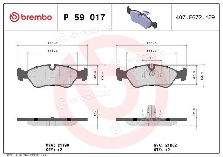 Brembo P 59 017