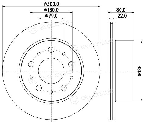 Hella Pagid 8DD 355 125-291