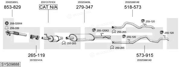 Bosal SYS09888