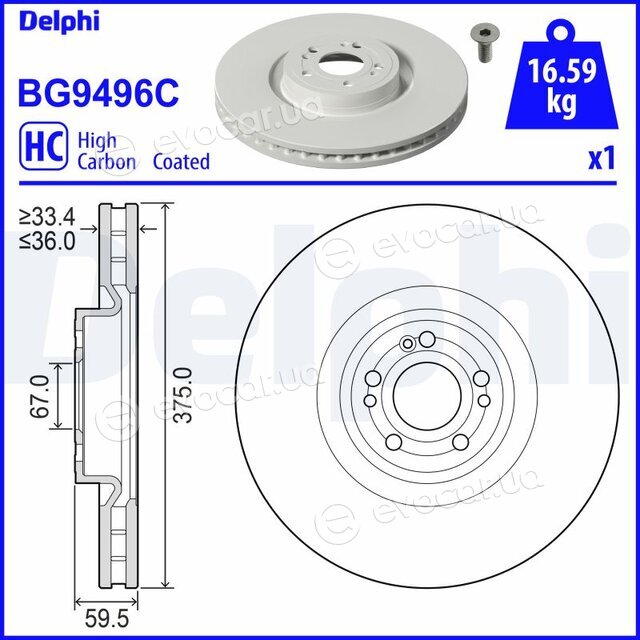 Delphi BG9496C