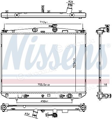 Nissens 606827